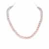 Customised Jackie Lavender Round Pearl Necklace