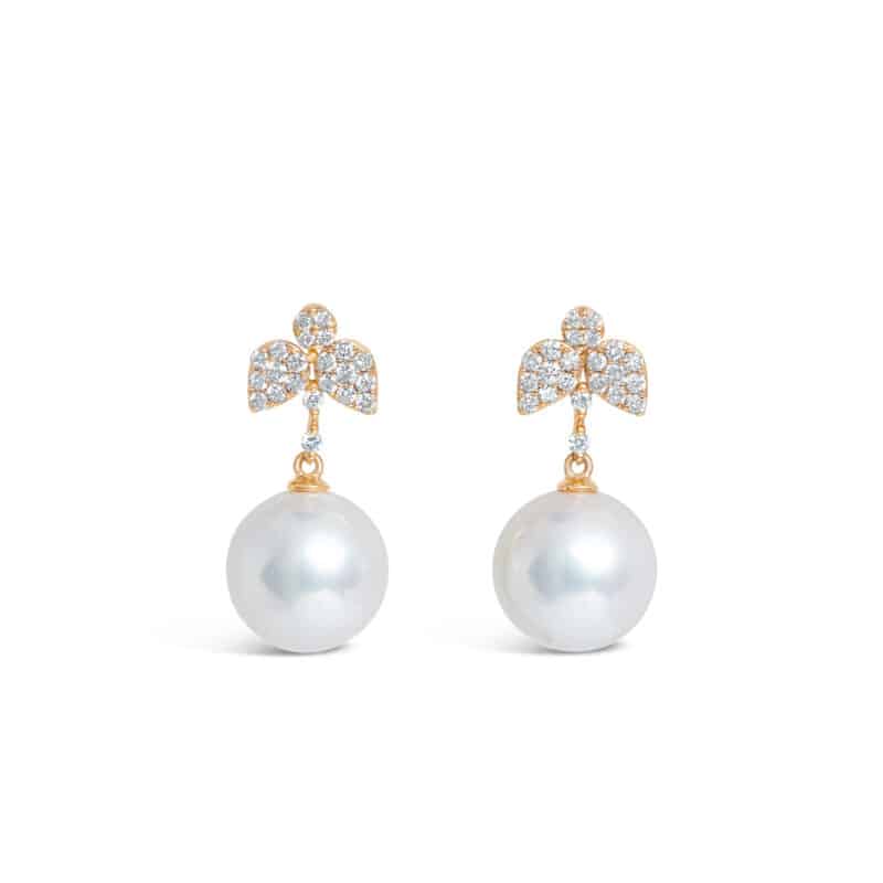 Kate Diamond Pearl Earring