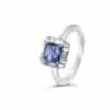 L'amour Tanzanite Diamond Ring