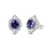 La Belle Tanzanite Diamond Earrings