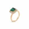 La Vie Emerald & Diamond Ring - 230212R1294A