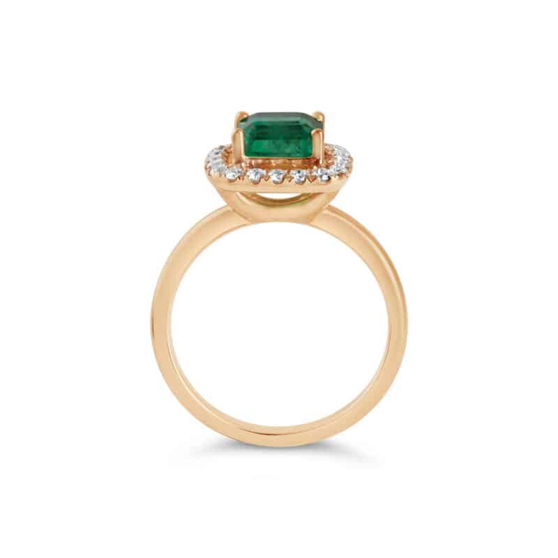 La Vie Emerald & Diamond Ring -  230212R1294B