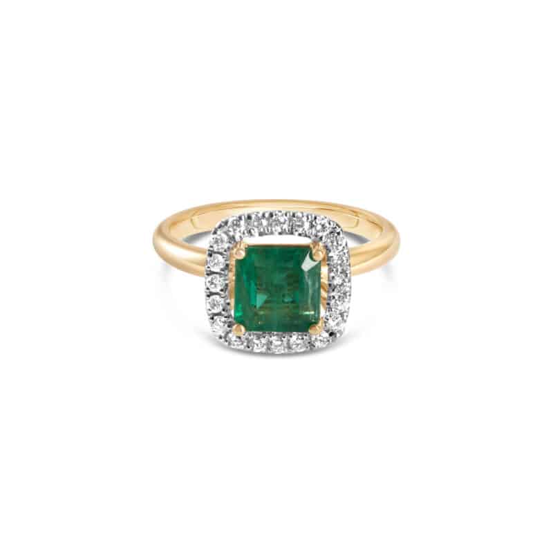 La Vie Emerald & Diamond Ring - 230212R1294A