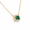 La Vie Emerald Diamond Necklace