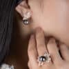 Lisa Pearl and Diamond Earrings