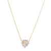 Luminous Diamond Heart Necklace