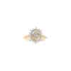 Luminous Diamond Oval Ring