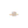 Luminous Diamond Square Ring