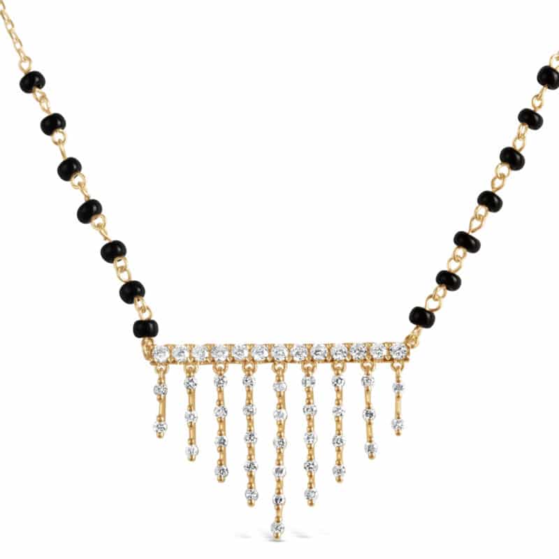 Jharana Full Diamond Mangalsutra