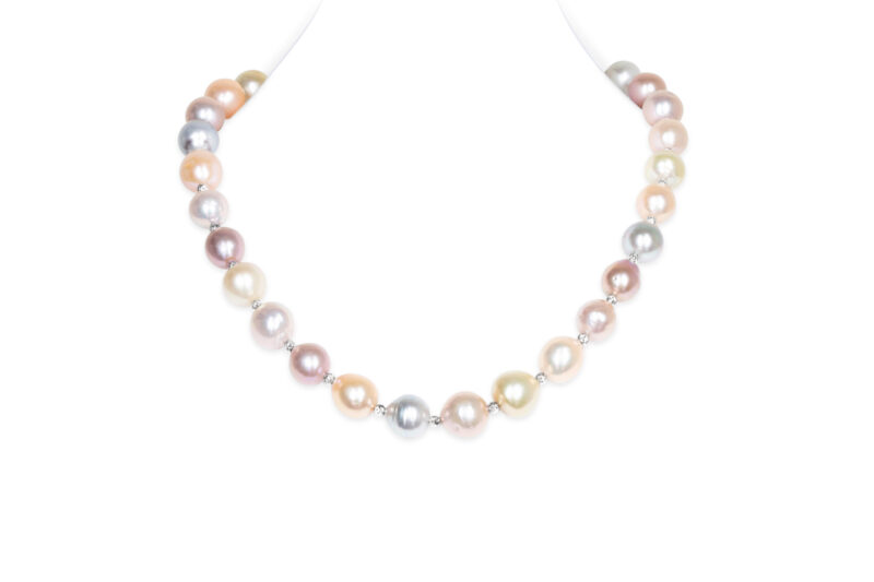 Megan Multi-Colour Pearl Necklace