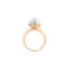 Mira Pearl and Diamond Ring