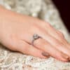Montse Diamond Halo Engagement Ring