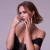 Montse Diamond Halo Engagement Ring