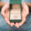 Nicolette Twist Micropave Solitaire Engagement Ring