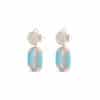 Opal Sea Danglers