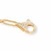 Diamond Paperclip Bracelet