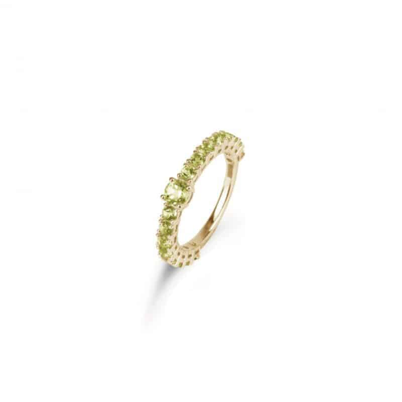 Peridot Pop Ring