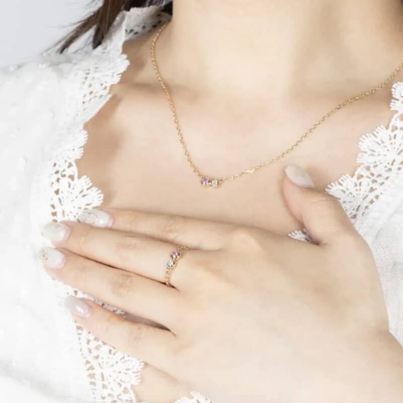Pink Chain Ring