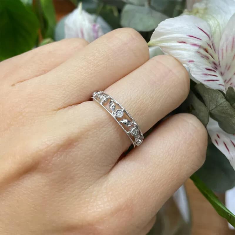 Milgrain Ring