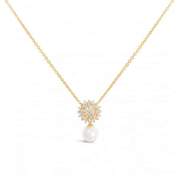 Pushpa Diamond Necklace