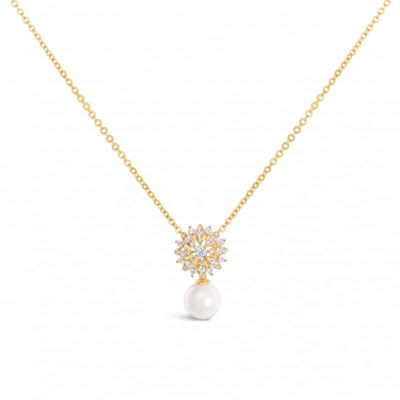 Pushpa Diamond Necklace