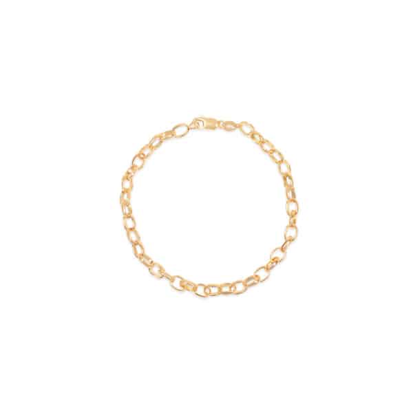 Rolo Oval Link Bracelet