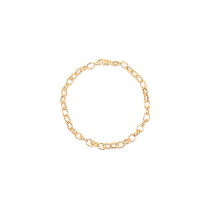 Rolo Oval Link Bracelet