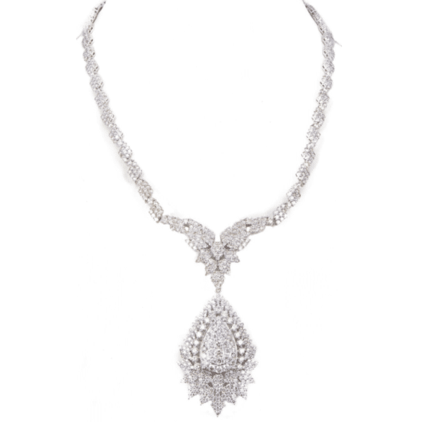 Hira Mani Diamond Drop Necklace
