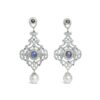 Tanzanite Emerald Earrings