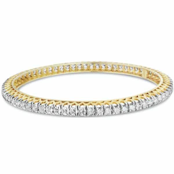 Circle Diamond Bangle