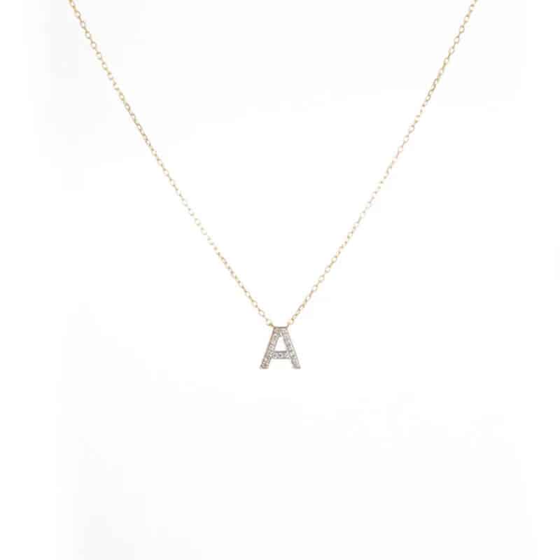 Single Letter Necklace