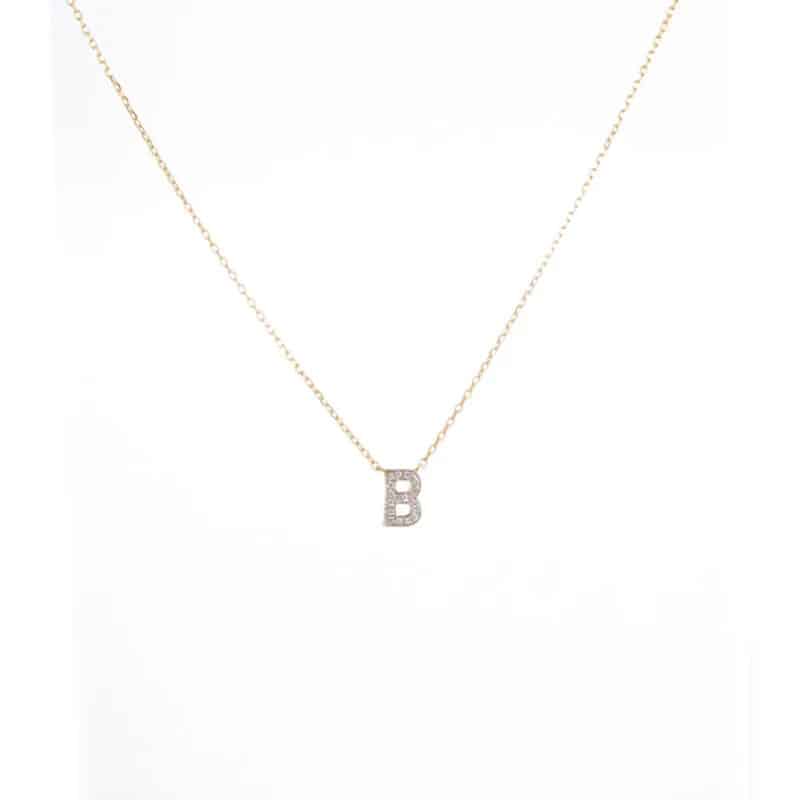 Single Letter Necklace