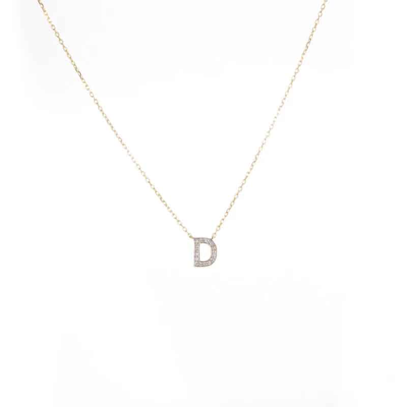 Single Letter Necklace