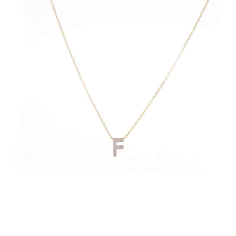 Single Letter Necklace