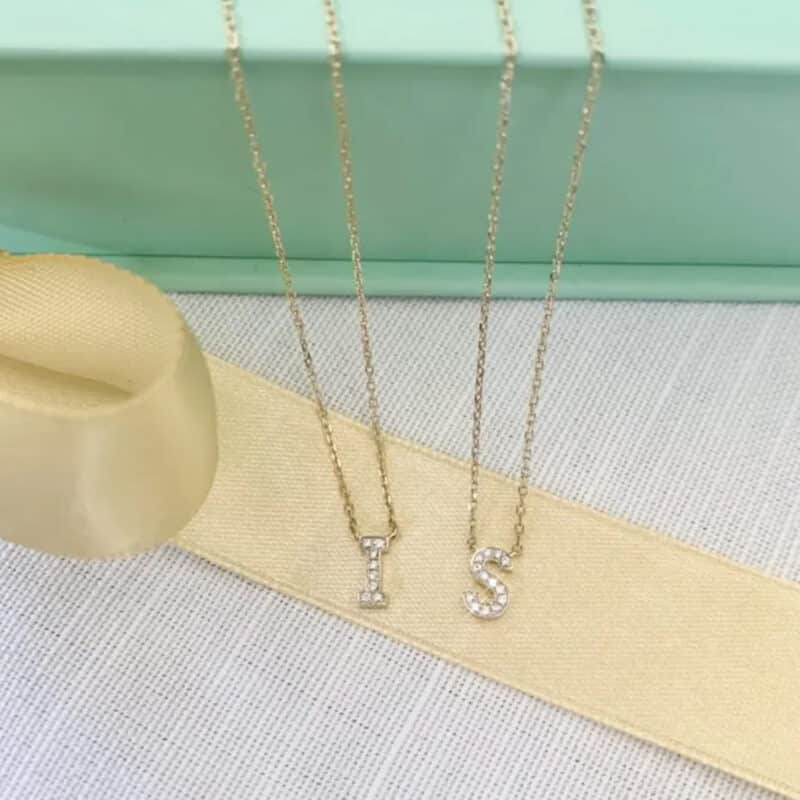 Single Letter Necklace
