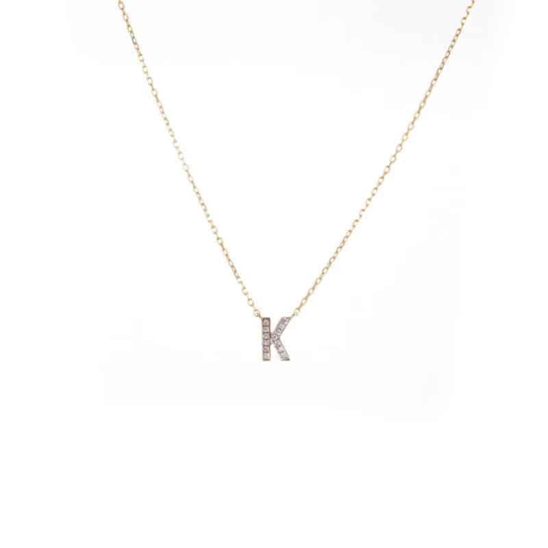 Single Letter Necklace