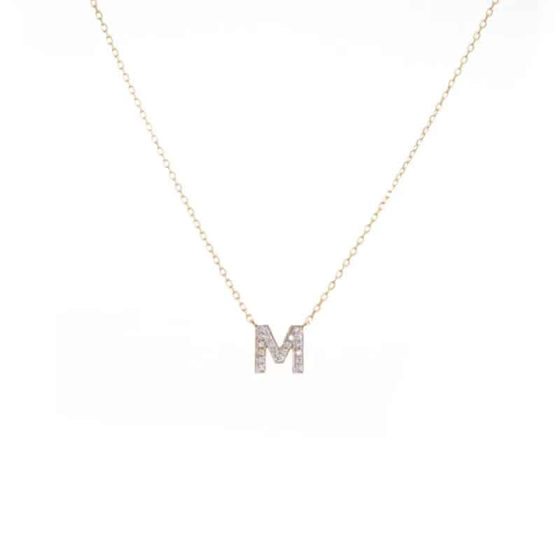 Single Letter Necklace