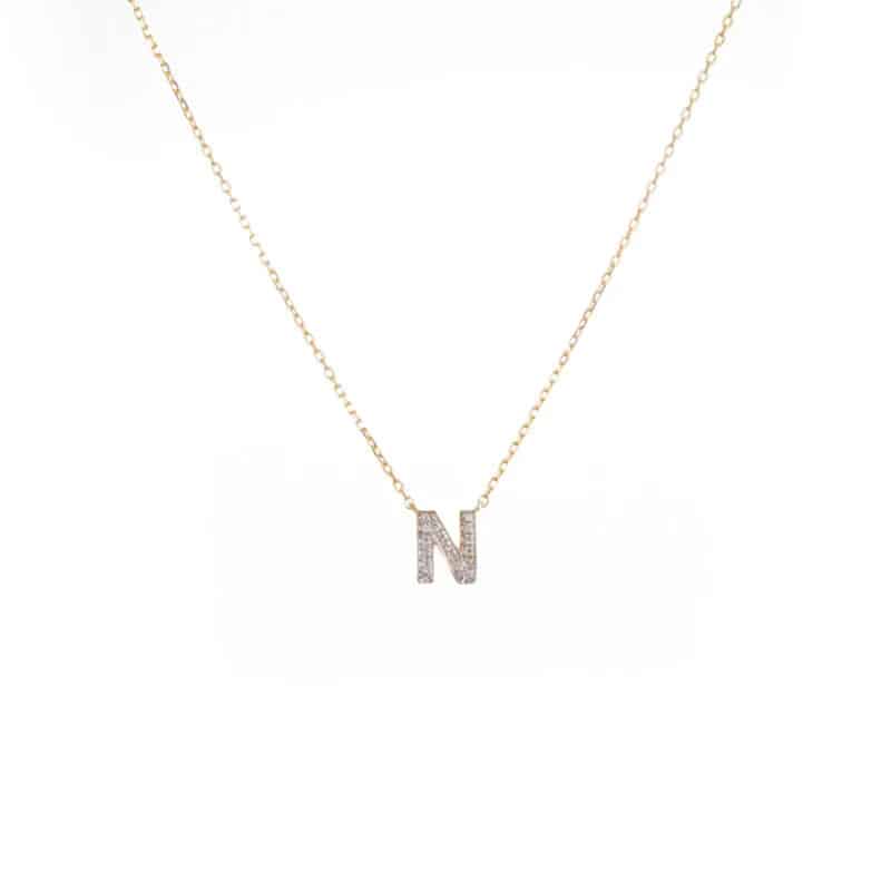 Single Letter Necklace