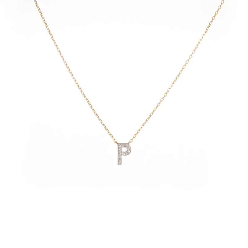 Single Letter Necklace
