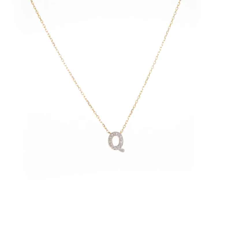 Single Letter Necklace