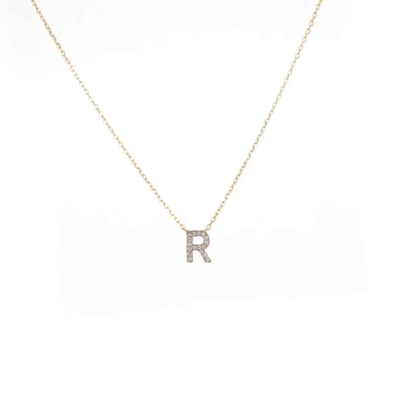 Single Letter Necklace