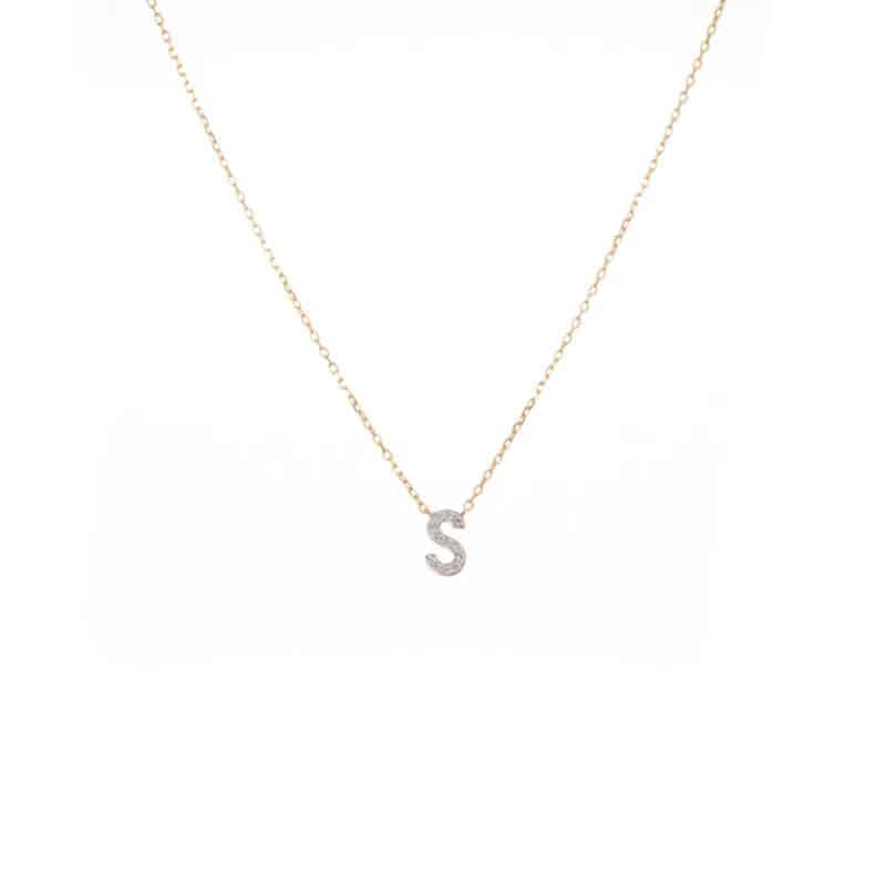 Single Letter Necklace