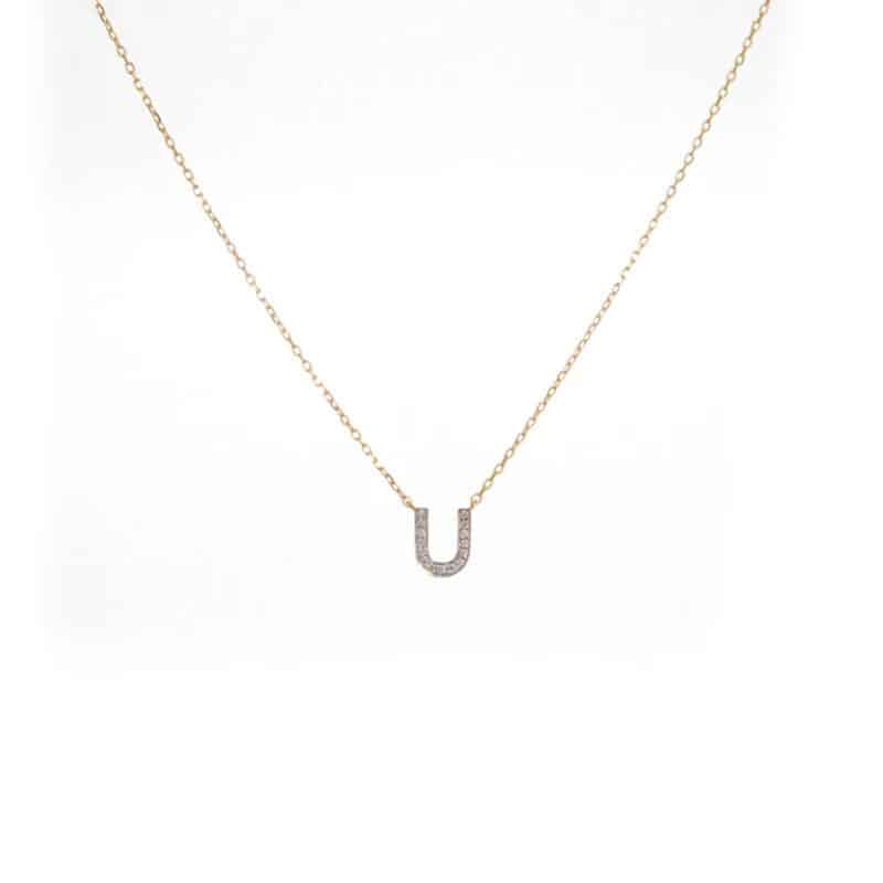 Single Letter Necklace