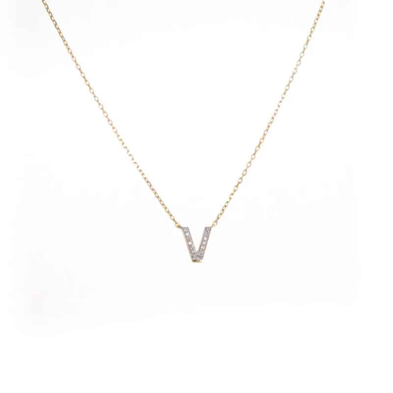 Single Letter Necklace