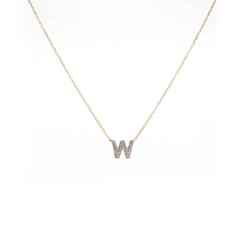 Single Letter Necklace