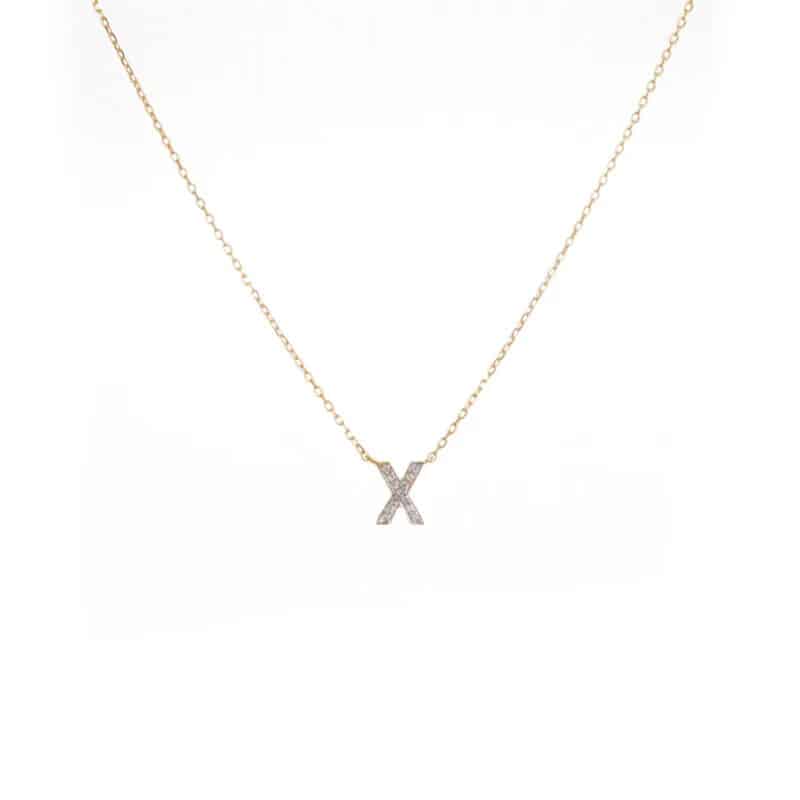 Single Letter Necklace