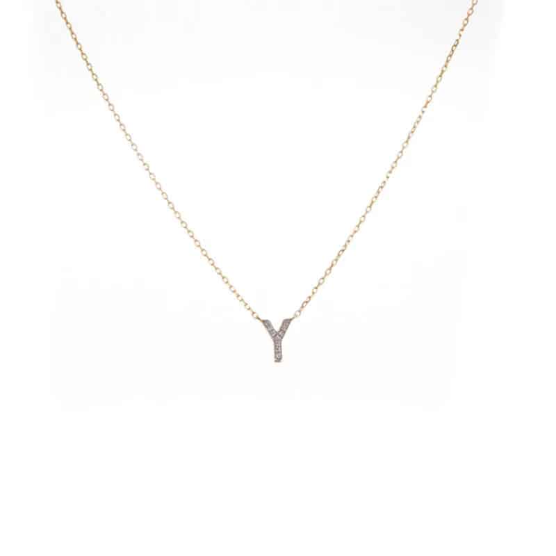 Single Letter Necklace