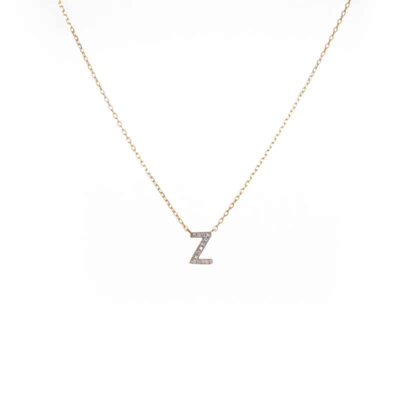 Single Letter Necklace