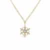 Snowflake Diamond Necklace