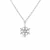 Snowflake Diamond Necklace